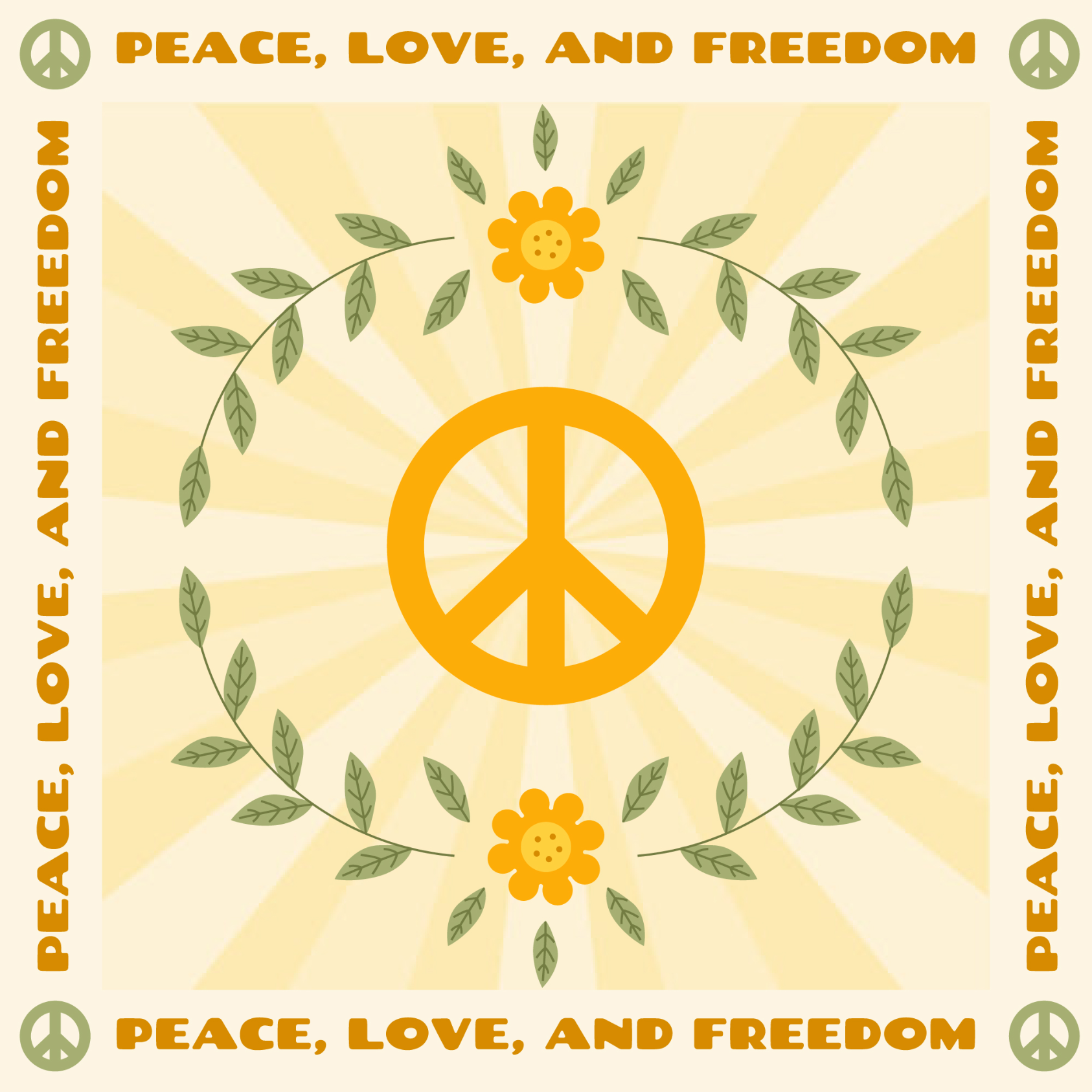 Peace part 3 for FREEPIK graphic design illustration vector