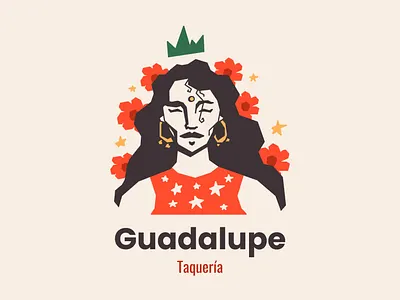 Mexican Food Logo Template for FREEPIK branding design graphic design illustration logo typography vector