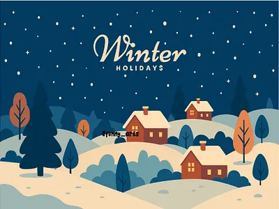 Group of Houses Against Snowy Landscape Background background beautiful calming celebration chill christmas cold december freeze frosty happy landscape peaceful relaxing seasons snow snowfall snowy weather winter