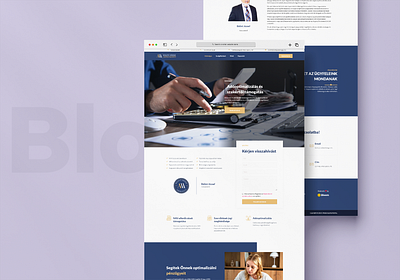 Tax consultant website design before/after + Logo design graphic design logo ui