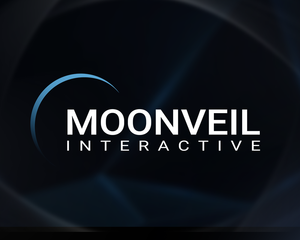 Moonveil Interactive | Indie Gamedev Studio branding digital design game company gamedev graphic design indie game logo moonveil interactive websitr design