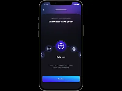 Motivation and Inspiration Mobile App UI/UX Design animation branding clickable prototypes dashboard design figma figma designer health care app design mental health app design music app design ui user experience design user interface design web design
