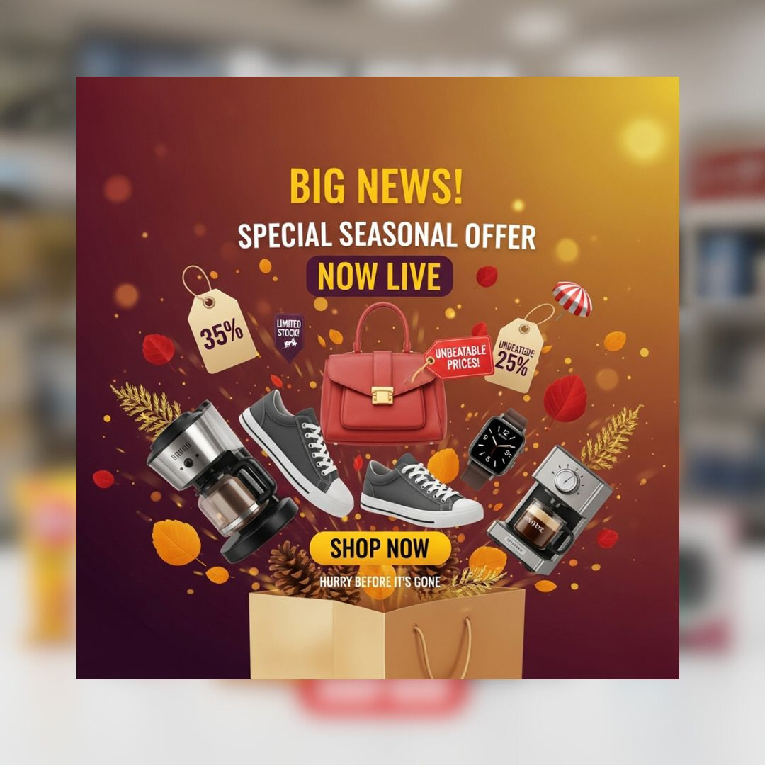 Example of Product Promotion & Social Media Post 