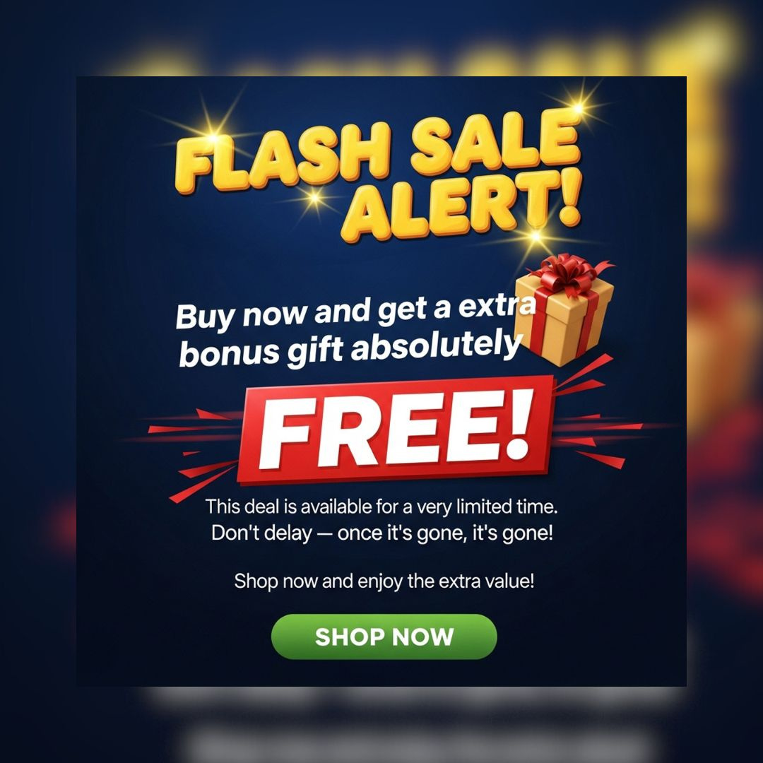 Example of Product Promotion & Social Media Post 