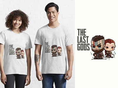 The Last Gods t-shirt apparel digital art graphic design illustration print shirt shirts t shirt tee the last of us video game video game shirts