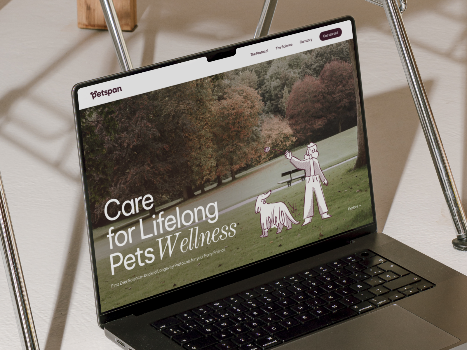 Petspan Case Study / Health & Wellness animation case study design development interface landing page pets promo scroll ui ux web webflow website wellness