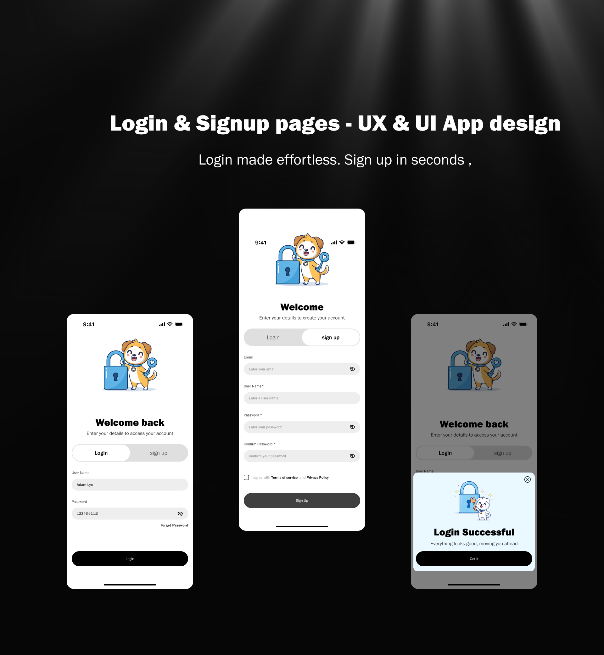 Browse thousands of Login Signup App images for design inspiration ...