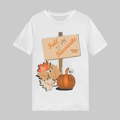 Autumn shirt design