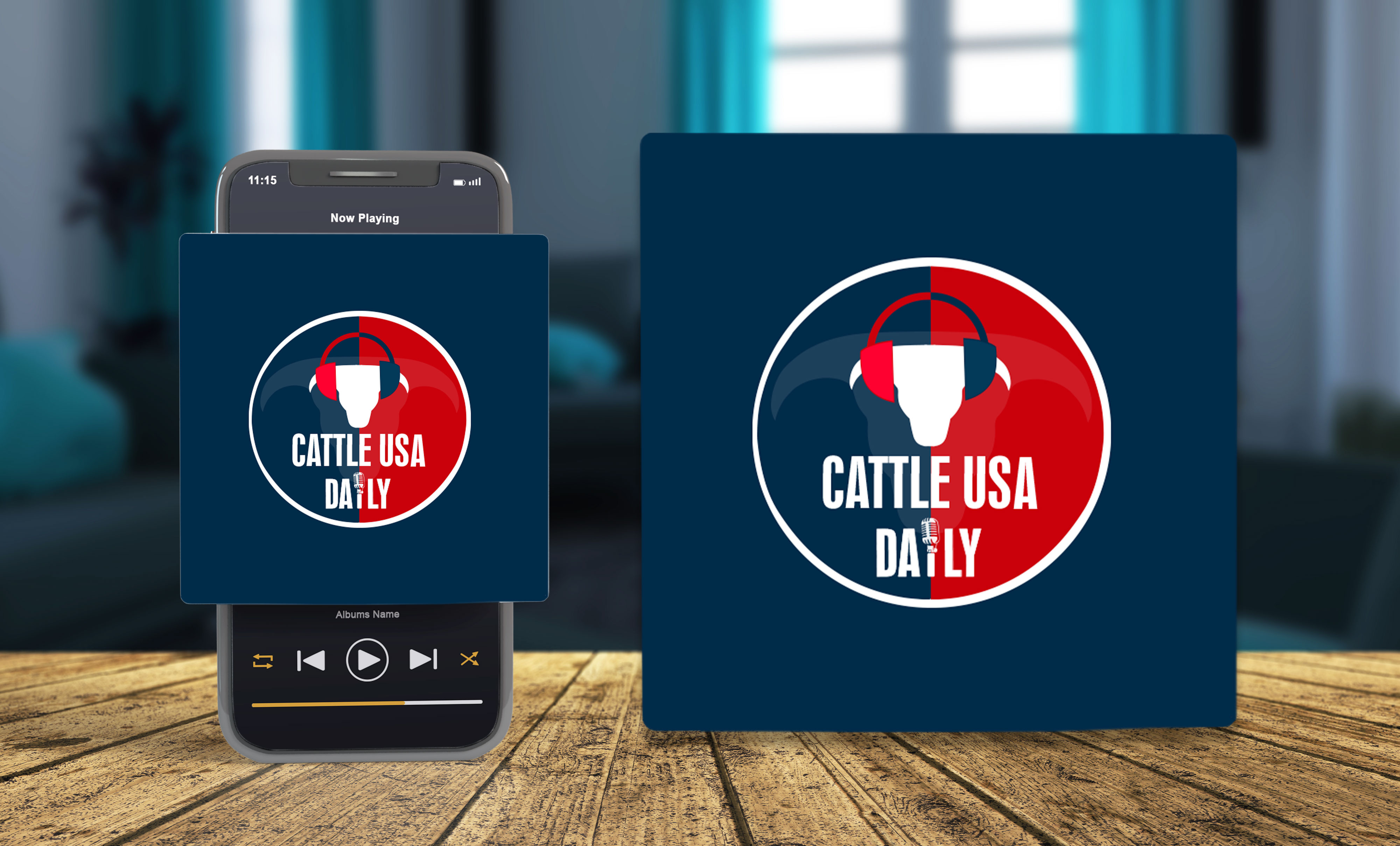 Example of Podcast Cover Design 