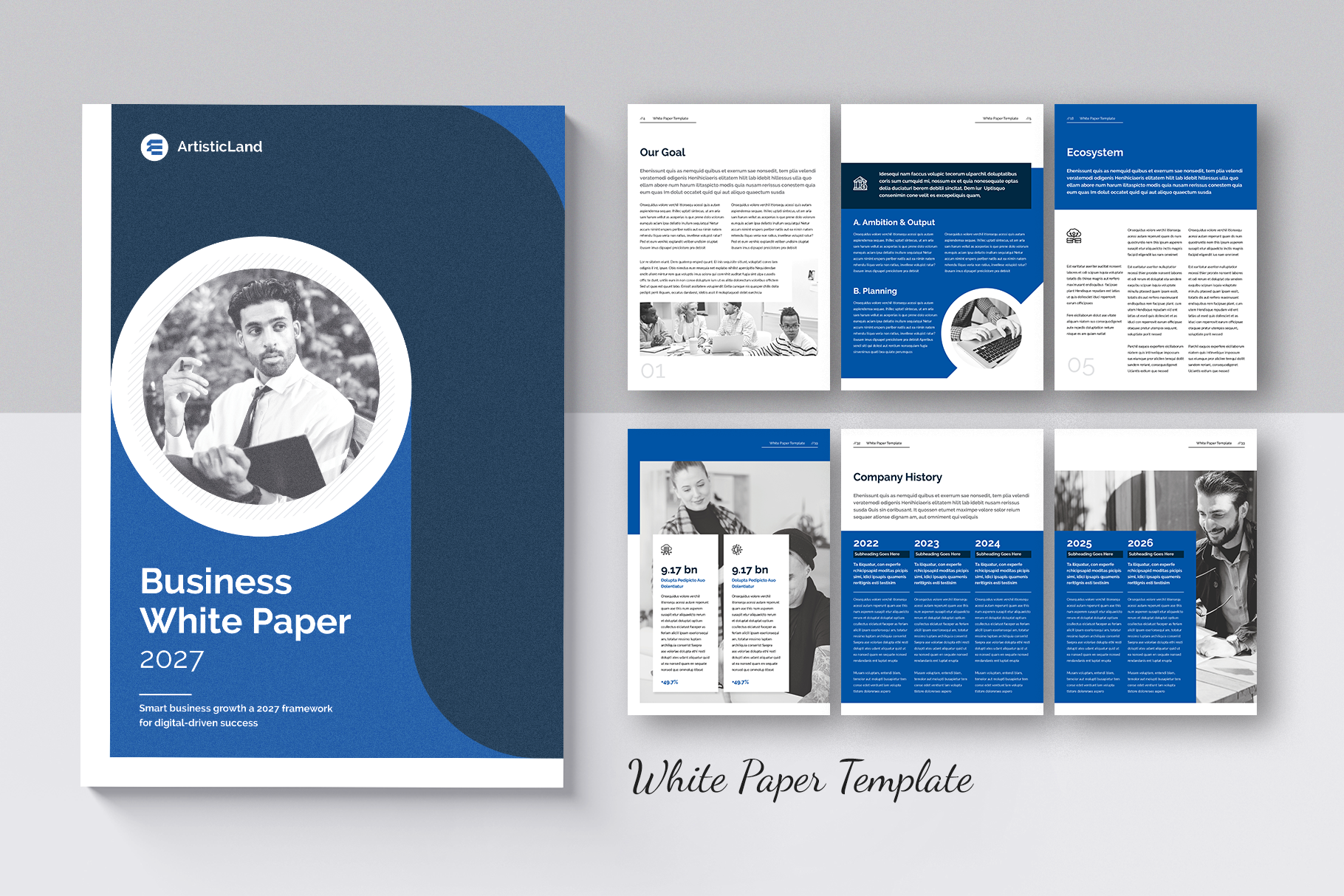 Example of Professional White Paper Template