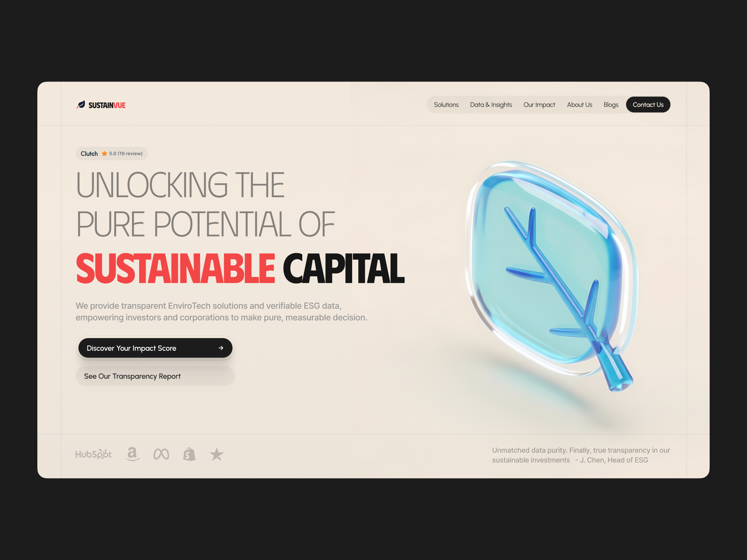 Website Hero Section UI Design best ui design hero section landing page saas sustainable ui ui design ui ux uiux ux ux design web design website website design