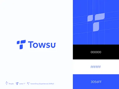 Towsu - Logo Design abstract logo amazing logo brand design brand development brand identity brand redesign branding business logo company logo graphic design lettermark logo logo logo design logo redesign minimal logo modern logo monogram logo tech logo unique logo wordmark logo
