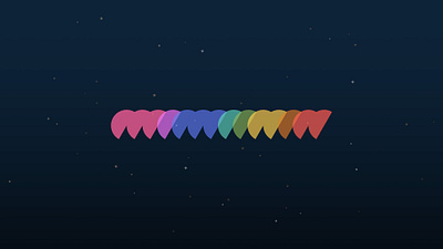 Momoonon logo branding geometric logo minimal moon space typography