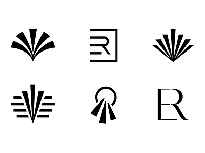 Elyse Rae Consulting — Modern Minimal Logo Concepts & Monogram abstract brand design brand identity brand identity design branding coaching consulting design geometric illustration logo logo design logo designer logo exploration minimal modern logo monogram rays speaker speaking