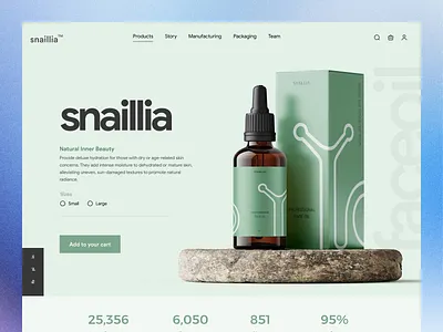 Elegant Skincare Website Design for Natural Beauty Brand beauty beauty industry brand engagement branding design elegant green green color scheme health and wellness layout minimalist minimalist design natural beauty organic organic products skincare skincare website user friendly layout visual aesthetics website