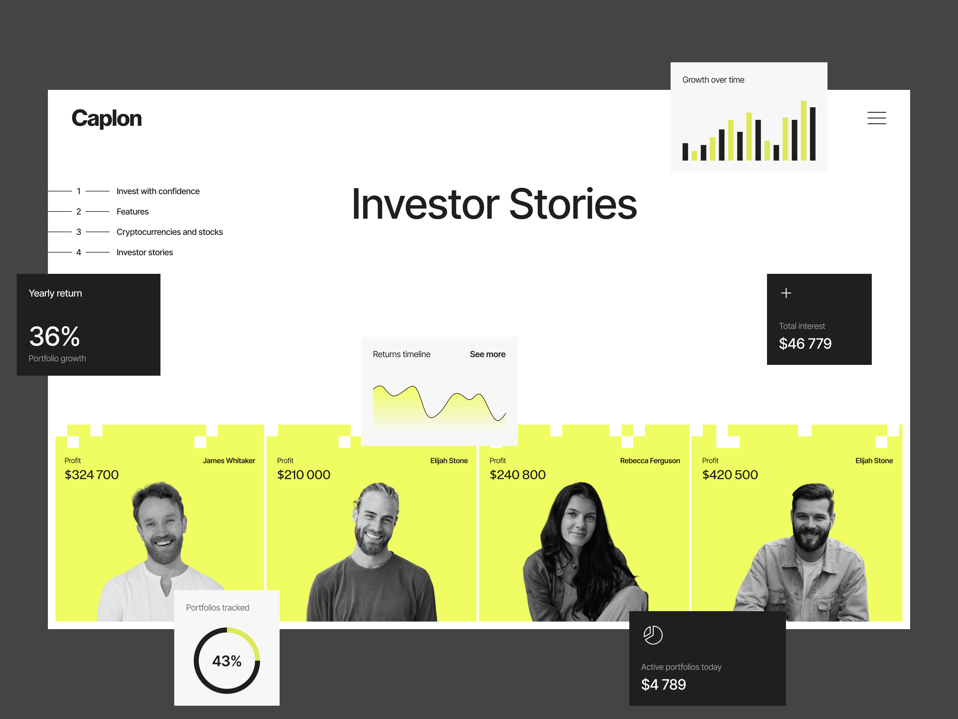 Example of Landing Page Design