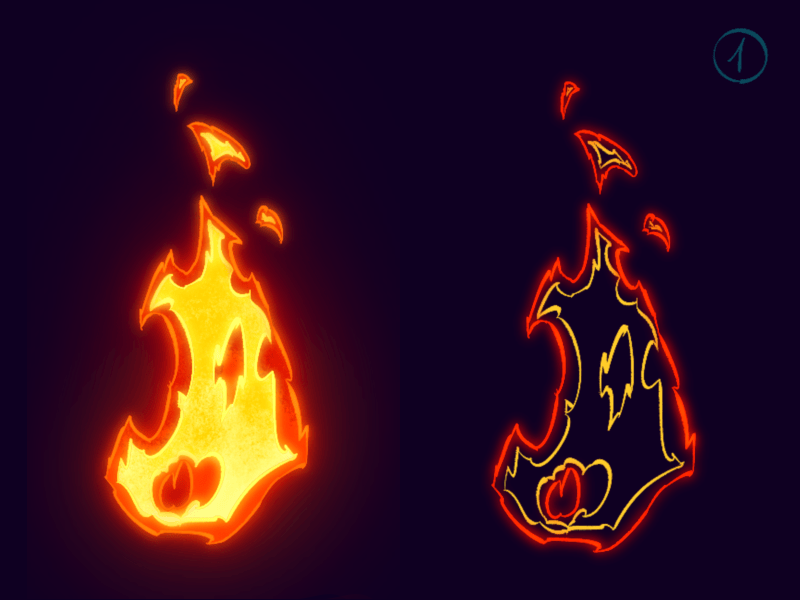 Fire IV 🔥 2d 2d animation 2d fx 2d vfx animation cartoon cycle fbf fire flame frame by frame fx hand drawn loop motion motion design motion graphics vfx visual effects