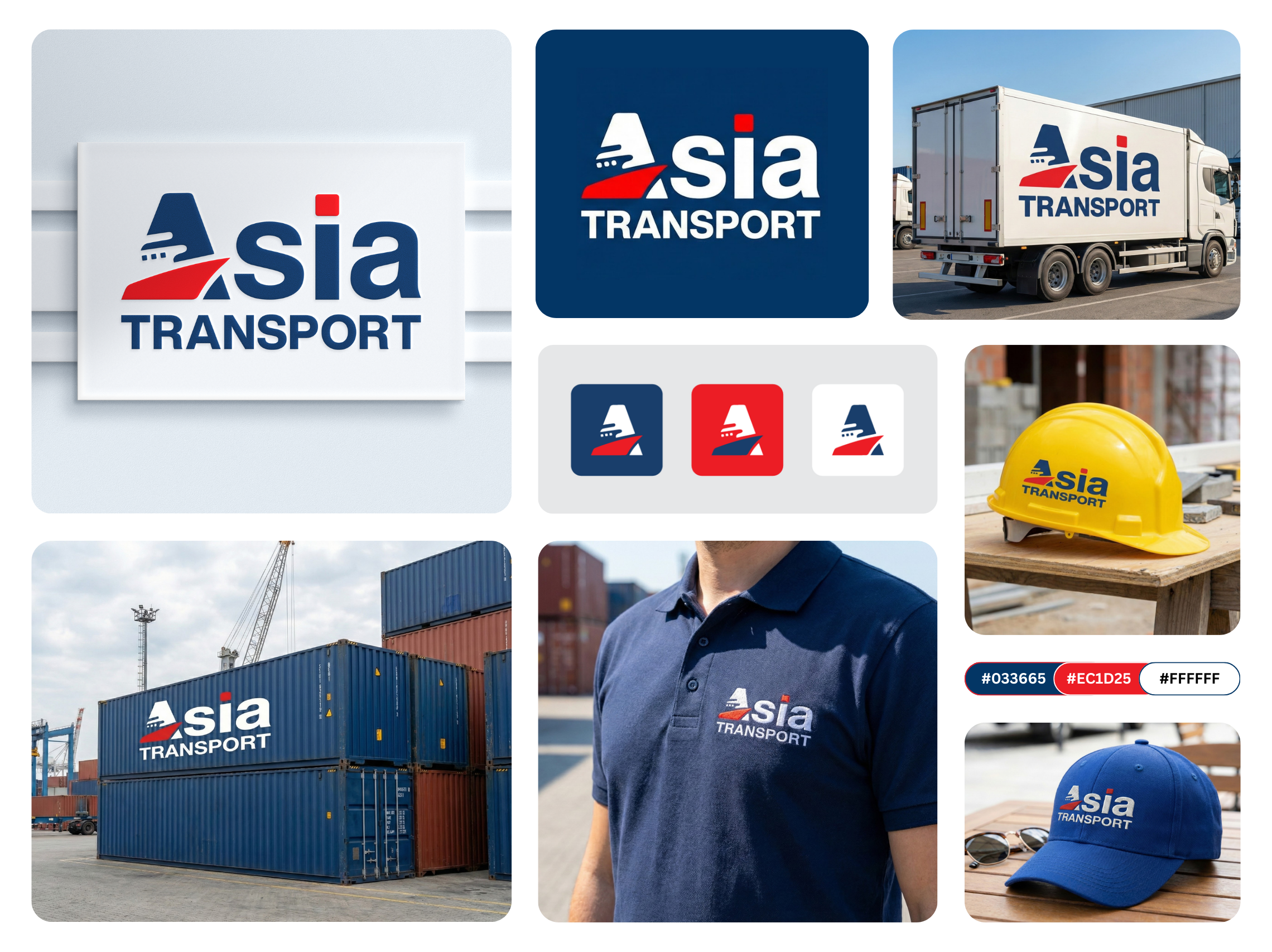 Asia Transport Logo Branding brand identity design branding cargo branding corporate identity delivery service logo freight logo logistics logo logo logo branding logo mockup maritime transport logo modern logo design motion graphics professional branding stratinex it transport business transport company branding transport company logo transport logo trucking company logo