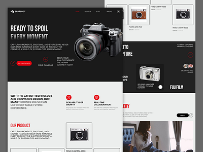 landing page design anik branding clean design illustration landing page landing page design ui web design website