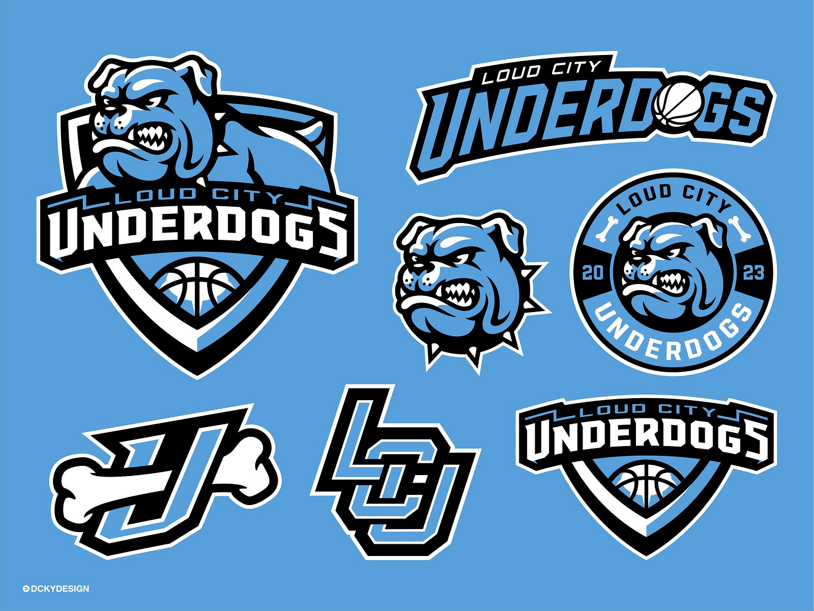 Loud City Underdogs by Dckydesign on Dribbble