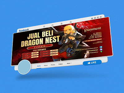 Facebook Cover / Custom Header branding design brochure feed design flyer graphic design instagram design meta design poster social media social media banner social media branding social media content social media design stroy design