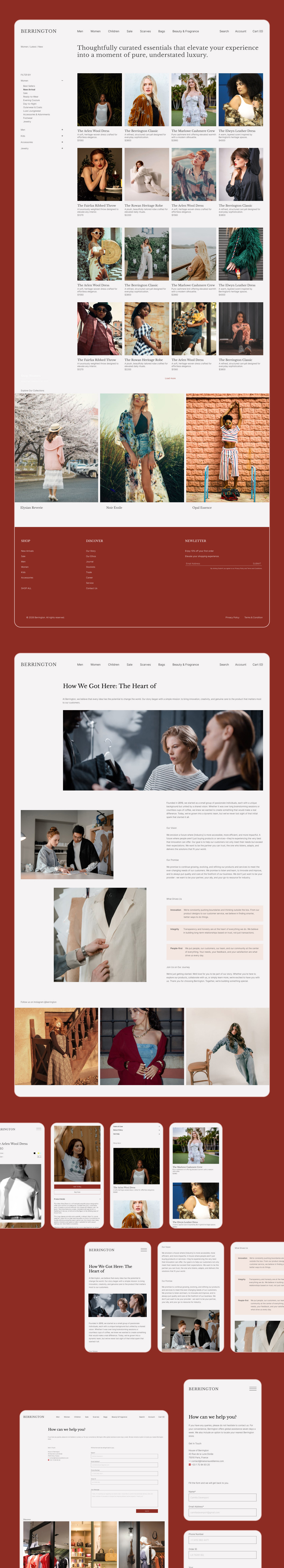 Example of Website Design | Redesign (Upto 10 Page)