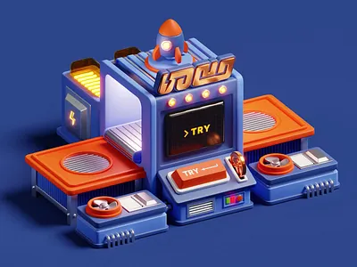 GameBox 3d 3danimation 3dart 3dmodeling animation blender3d design