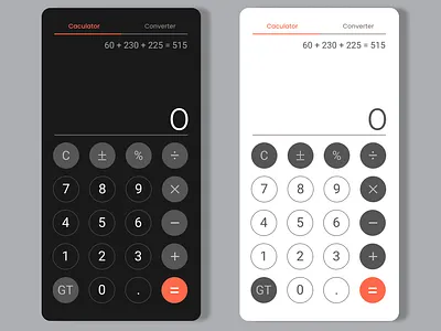 Calculator Interface app branding dailyui design graphic design illustration logo ui ux vector