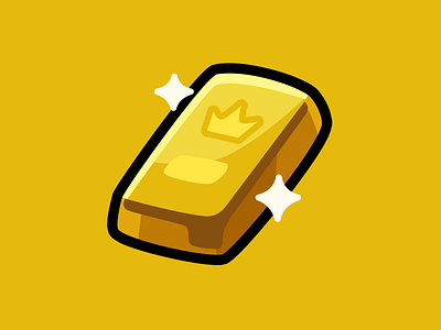 2D Icons - Casual Icon Pack Gold casual game pack game asset game icon gold goldbar icon icon pack icon set layerlab