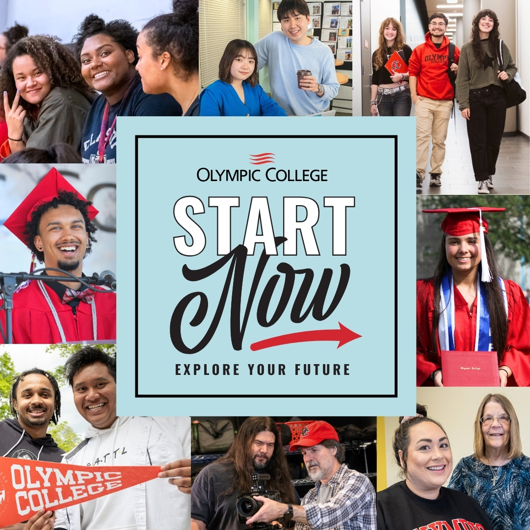 Start Now Enrollment Marketing admissions college college branding community college higher ed in house design marketing social media graphics