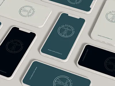 Identidad corporativa para La Pilatería, estudio de pilates branding logo design pilates