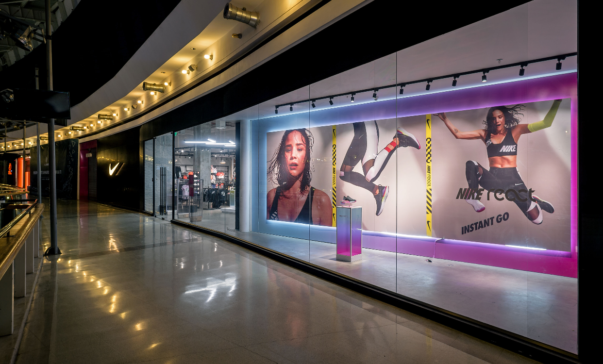NIKE - React retail campaign campaign graphic design nike retail retail design
