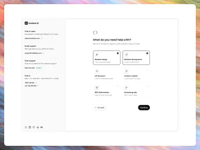 Sign up flow — Untitled UI create account onboarding sign up signup ui design user interface