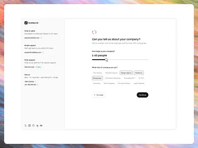 Onboarding — Untitled UI create account onboarding sign up signup user flow