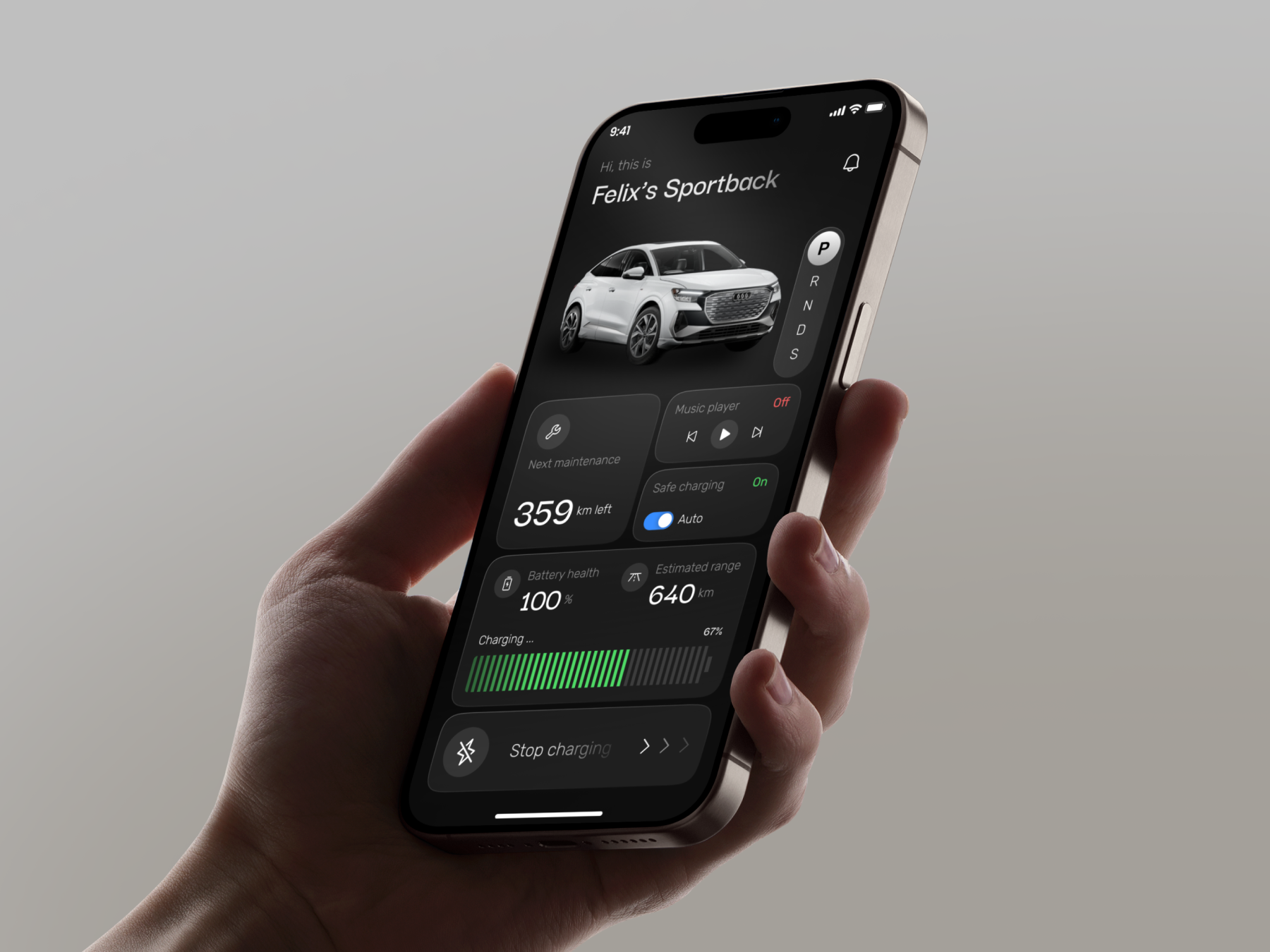 Trevo - Electric Vehicle Mobile App batterymanagement cleandriving dribbble electric car electricmobility electricvehicle energyefficiency evapp evcharging figma mobile mobileapp mobiledesign smartcarapp smartmobility ui ui design ux vehicle
