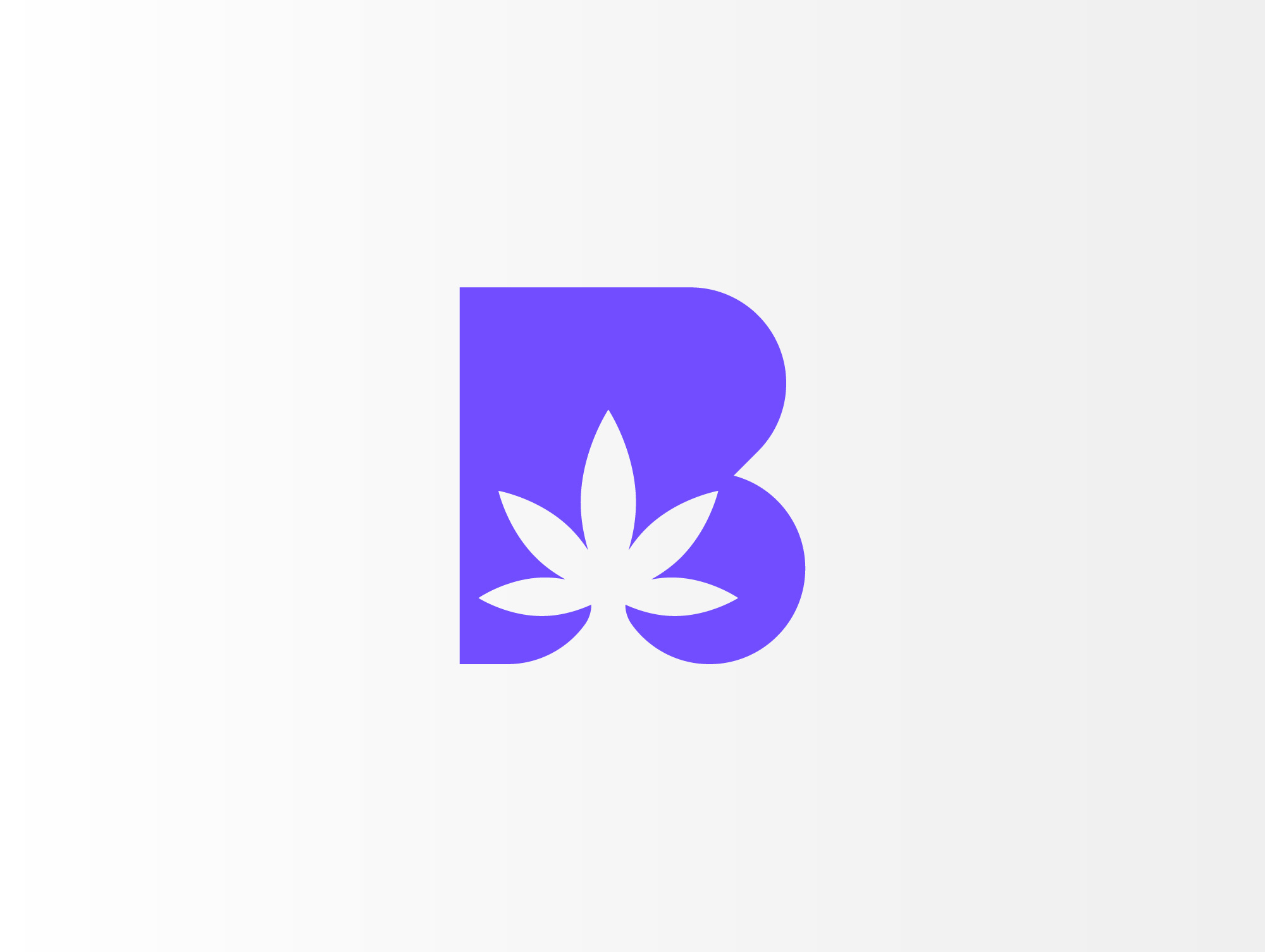 Letter B Cannabis Logo Design b b cannabis b hemp b logo brand identity branding brandmark cannabis logo cbd logo design hemp logo initial b leaf letter b lettermark logo logo designer logomark marijuana logo medical logo