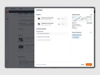 Ecomiq — Item Fulfillment & Shipping Label for SaaS E-Commerce b2b crm dashboard ecommerce logistics marketplace online shop online store order management product design product management saas saas design saas ecommerce shipping management ui ux web app web builder web design