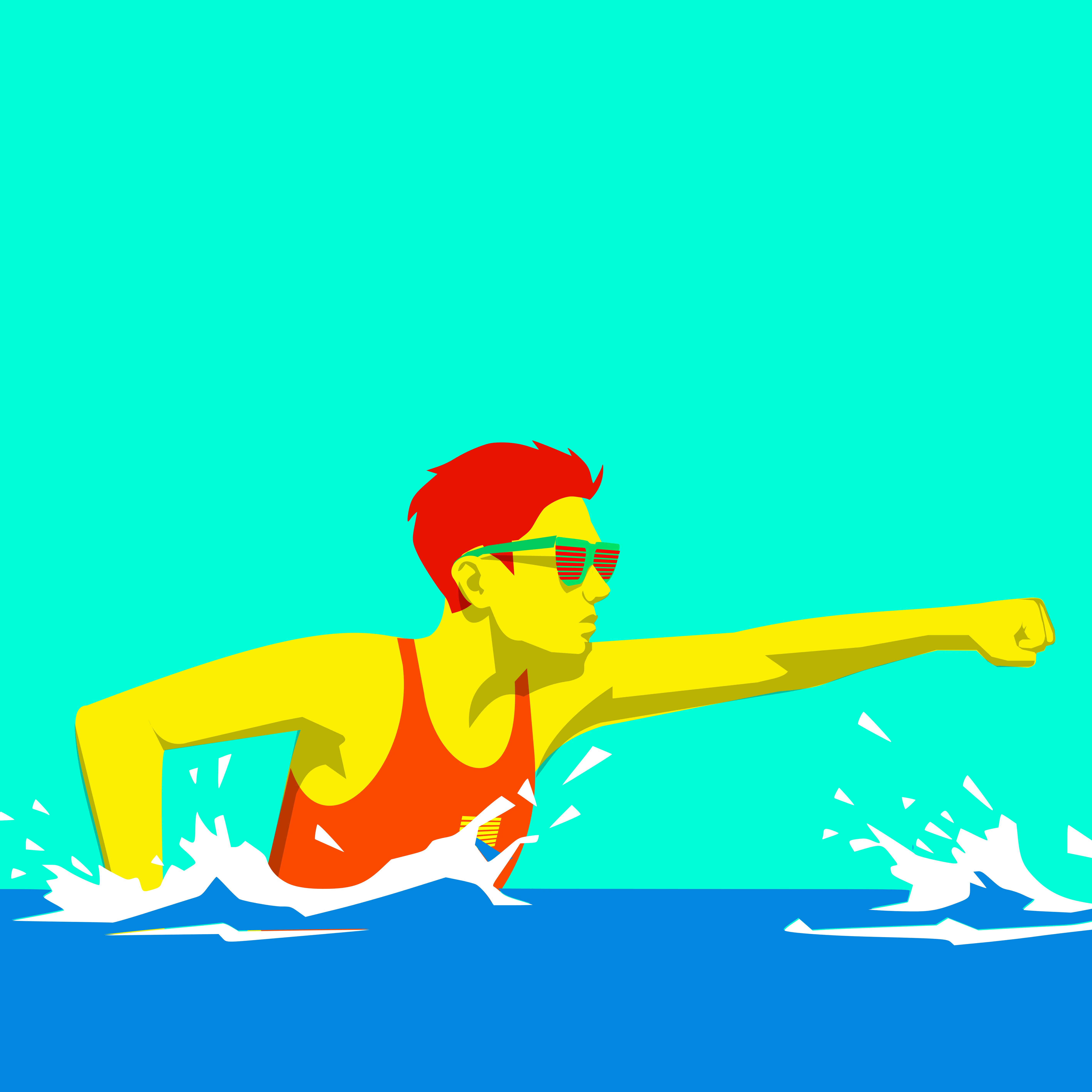 Slat - Slap - Throws doodle illustration punch shunte88 slat slap throws twins vector