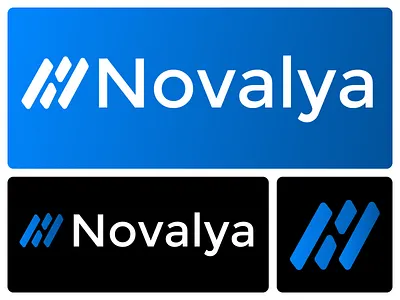 Novalya — Modern & Minimal Brand Identity 3d branding graphic design logo