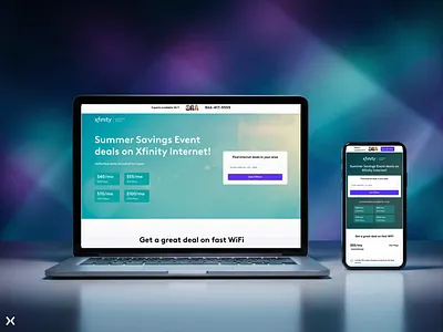 Lead Generation Landing Page branding design dribbble shot landing page design lead generation lead generation landing page ui ux wifi landing page