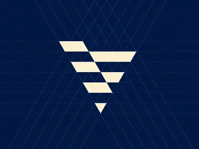 Geometric V Logo Mark abstract letter bold mark branding concept brandmark clean design corporate branding geometric logo graphic design lettermark logo exploration minimal branding minimal symbol modern identity modern logo monogram design simple logo v logo v monogram vector logo visual identity