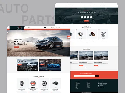 🚗 Auto Parts Store UI — Modern & High-Performance Design auto accessories shop design auto parts e commerce auto parts web design automotive e commerce theme automotive store ui automotive uiux design car accessories website car parts online shop car parts website layout clean e commerce layout custom e commerce theme fast loading e commerce high performance store ui modern e commerce design modern store interface product focused ui design professional e commerce design responsive online store user friendly store ui vehicle parts shop ui