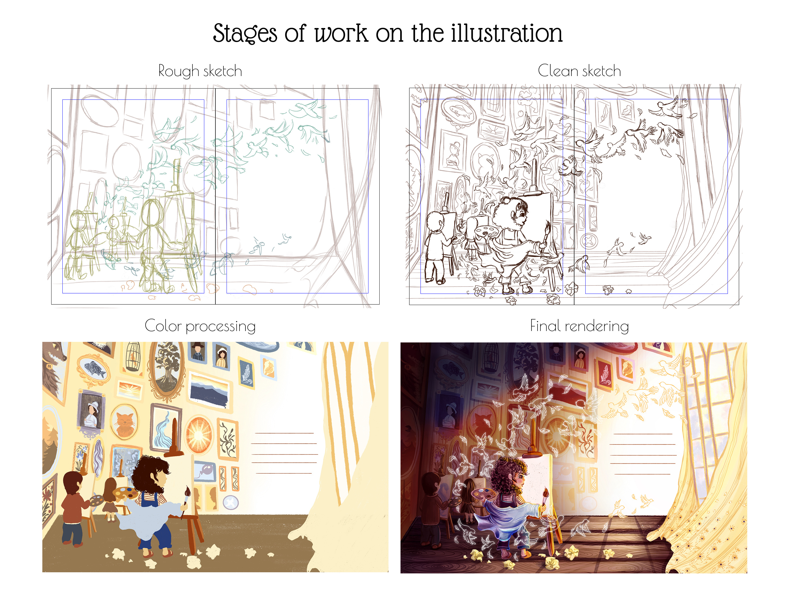 Example of Children's Book Illustration Book Cover