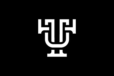 TU Monogram Logo branding company brand logo company branding design graphic design logo modern vector