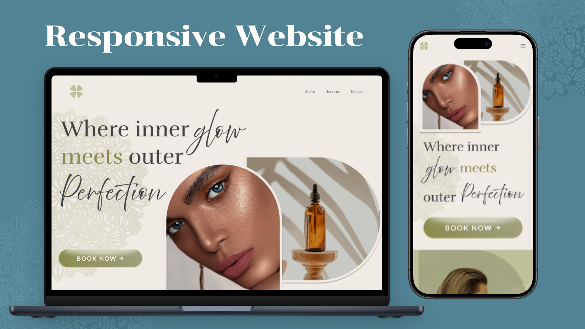 Example of Custom Web Design Straight To Code