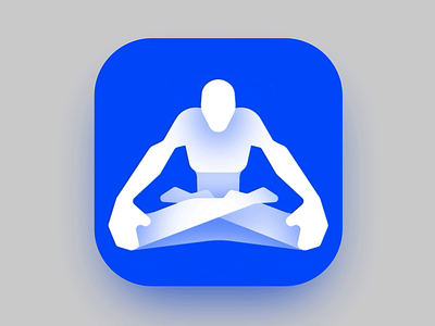 Breathing icon animation apneo breathwork icon