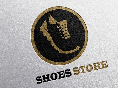 Shoes Brand Logo branding graphic design logo ui