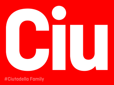 Ciutadella Typeface barcelona branding design font free trials graphic design grid logo red sans type typeface typography ui