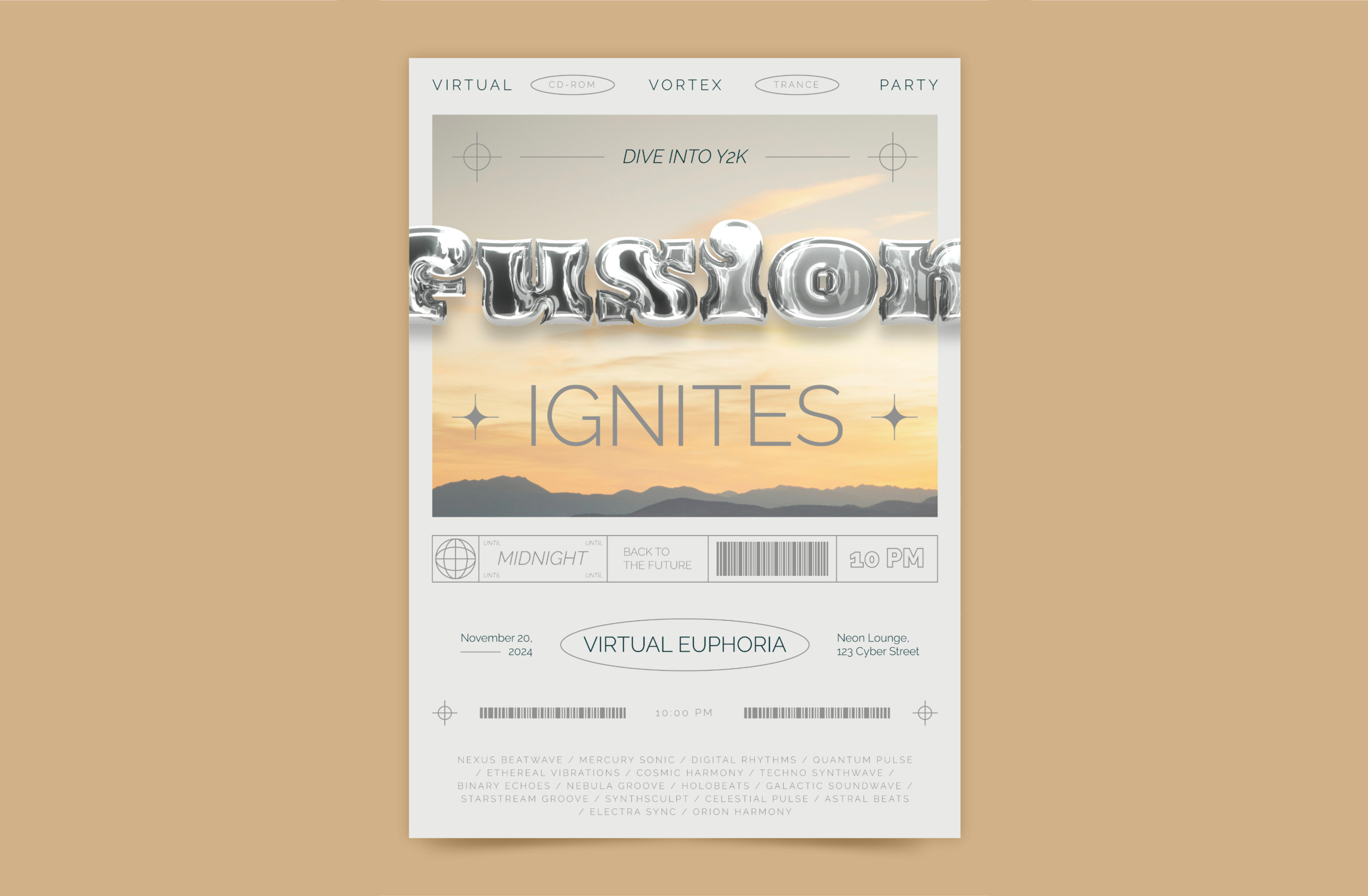 Y2K Templates for FREEPIK branding design graphic design typography vector