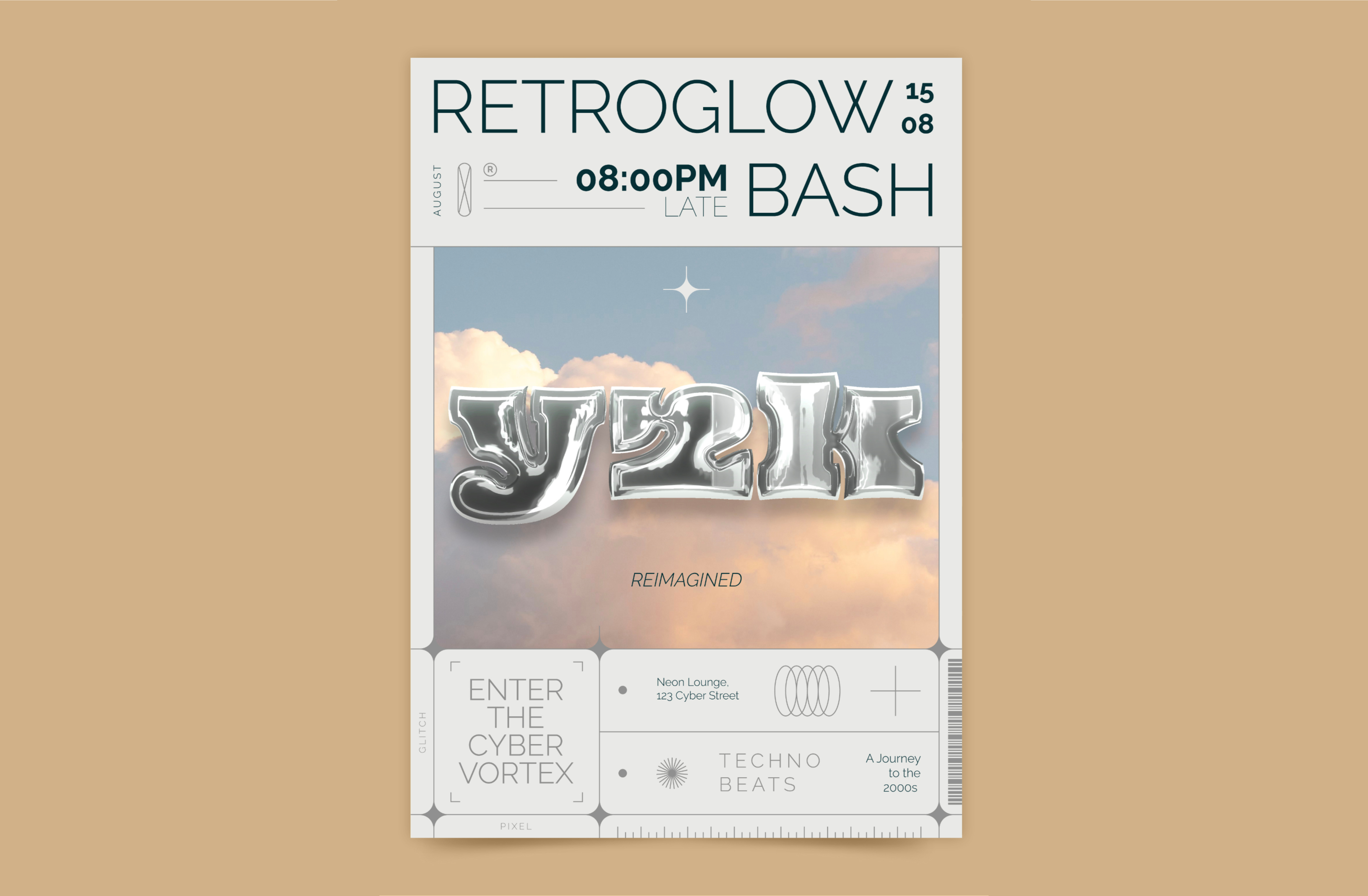 Y2K Templates for FREEPIK branding design graphic design vector